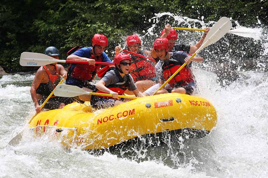 Ocoee River NOC Adventures - Middle Ocoee River Rafting