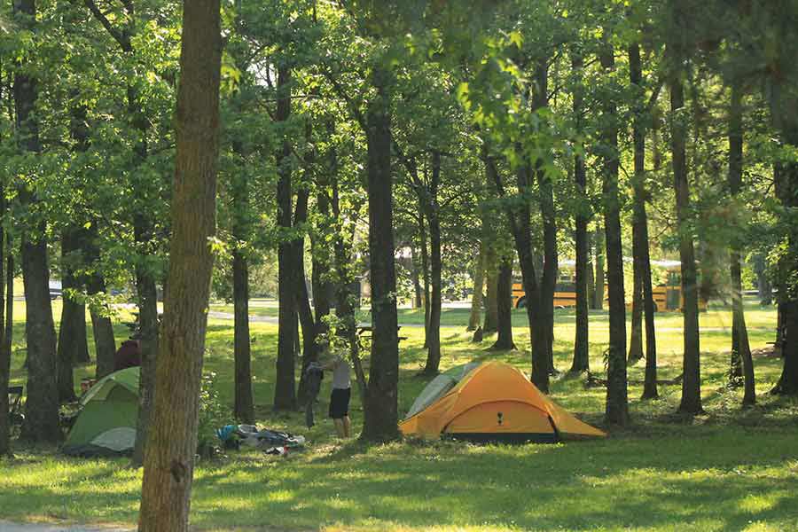Ocoee River camping - Adventures Unlimited