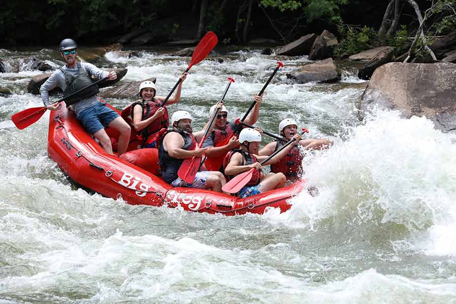 Big Frog Mountain Outfitters - Ocoee River Rafting